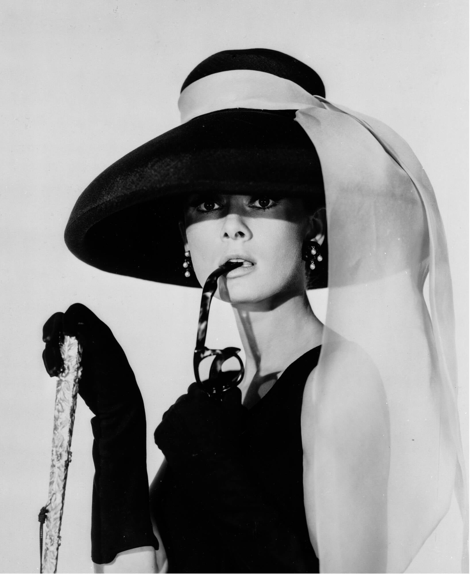 audrey hepburn white and black dress Audrey Hepburn's 'Sabrina' Dress, Explained: Designer, Where It Is Now