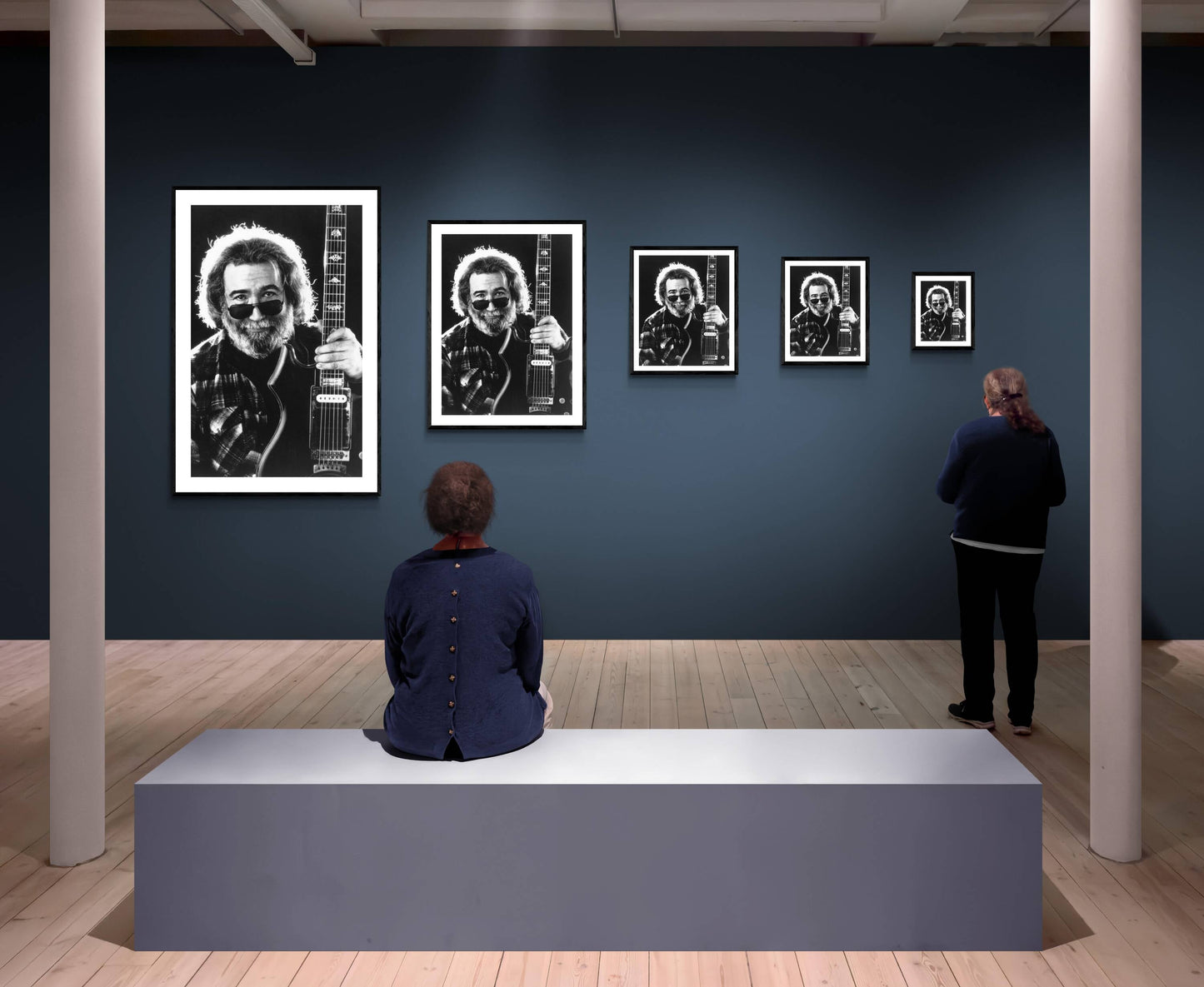 Jerry Garcia of The Grateful Dead