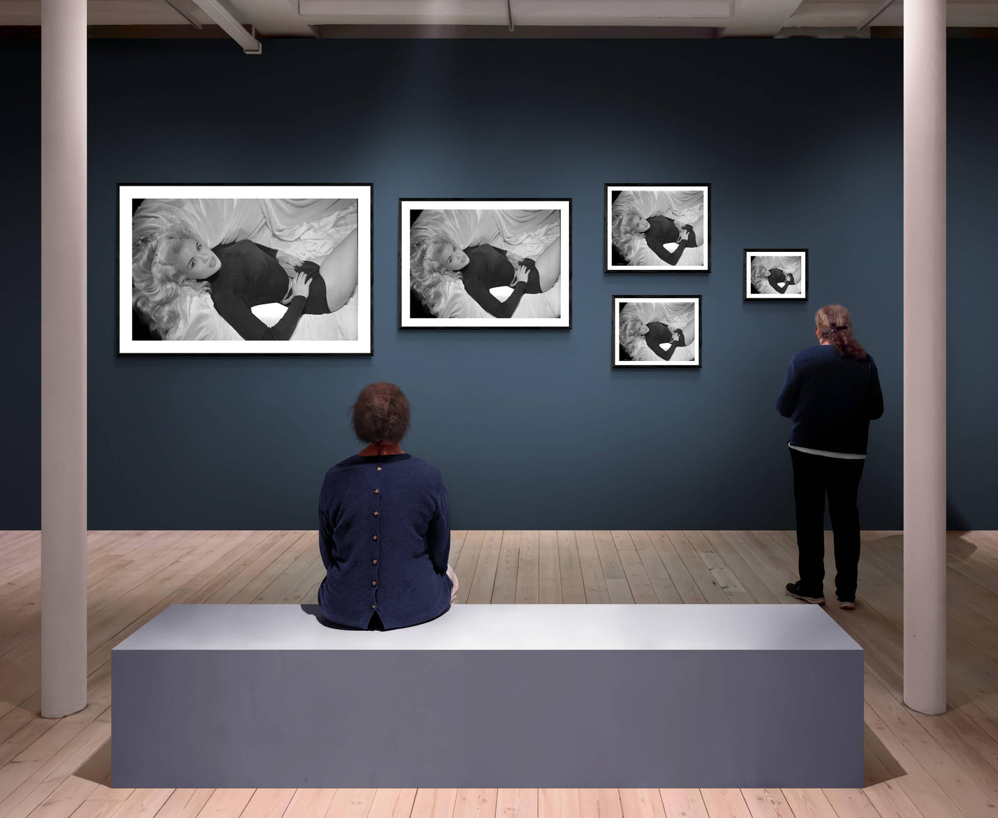 Jayne Mansfield on Silk