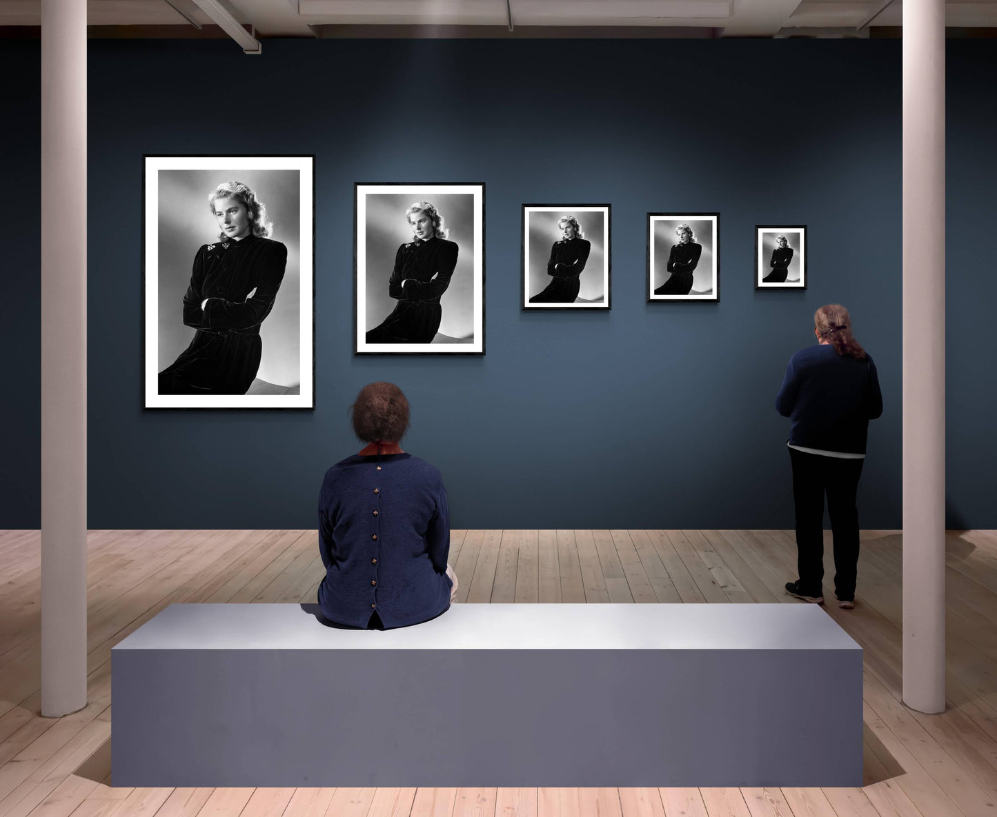 Ingrid Bergman en studio