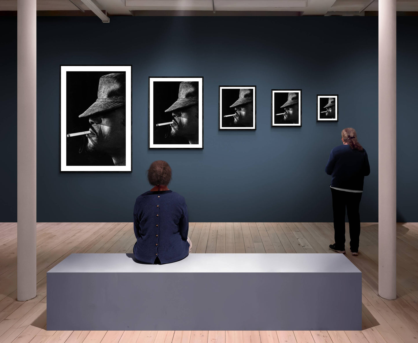 Sammy Davis Jr. fume