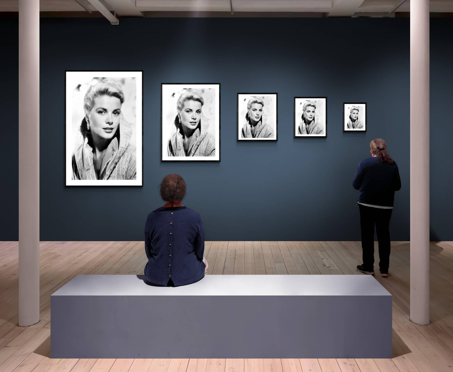 Grace Kelly: Atemberaubende Eleganz im Studio