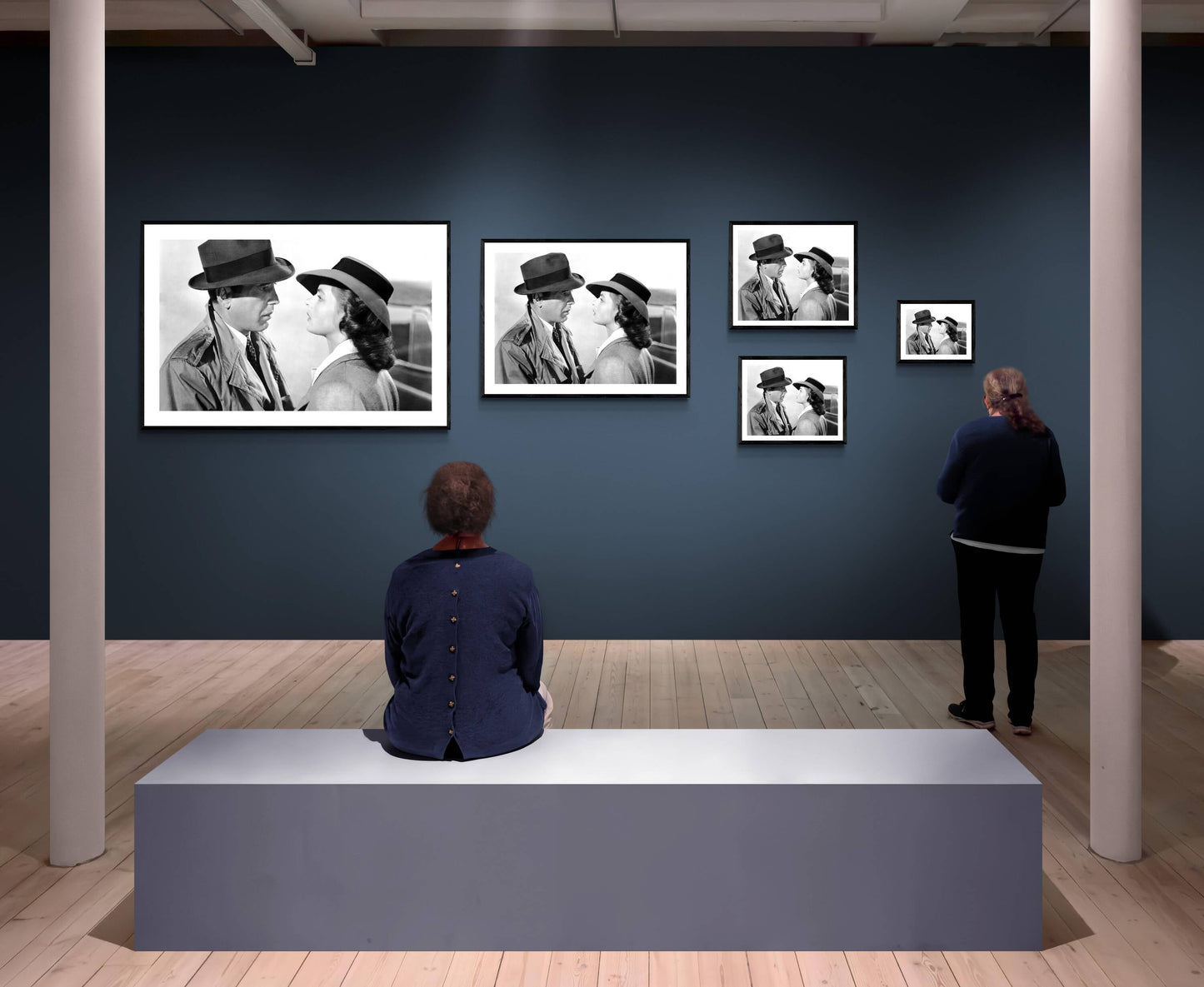 Scène emblématique de Casablanca