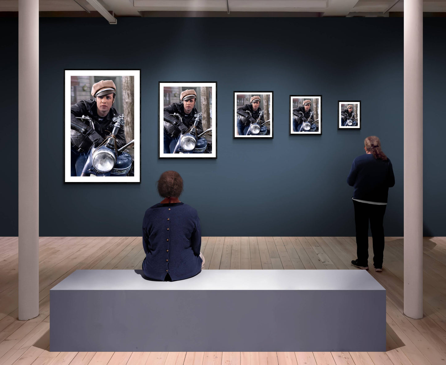 Marlon Brando dans le rôle de Johnny Strabler dans « L'Équipée sauvage »