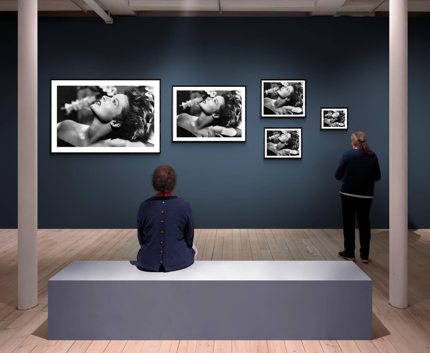 Katherine Hepburn: Glamour Looking Up