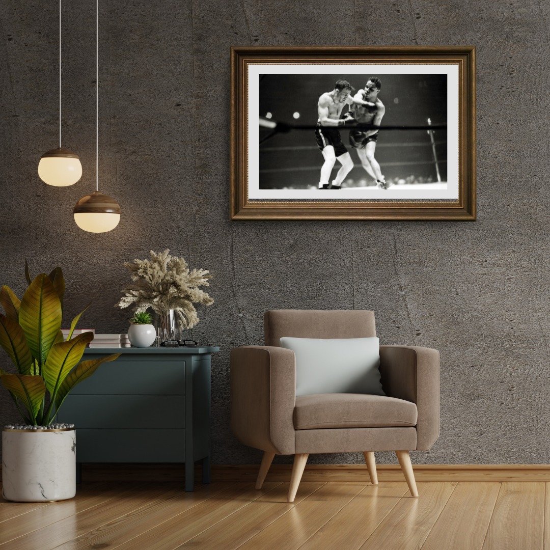 Joe Louis im Boxkampf