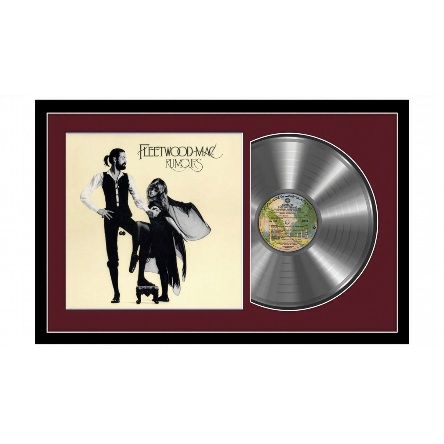 Fleetwood Mac - Rumours - Framed Vinyl Album Collectible
