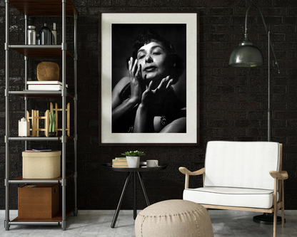 Lena Horne in Dramatic Studio Portrait