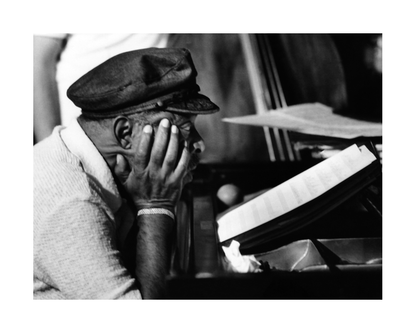 Count Basie at the Piano