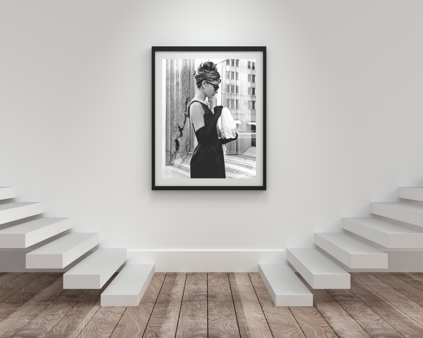 Audrey Hepburn Breakfast at Tiffany's Iconic Shot