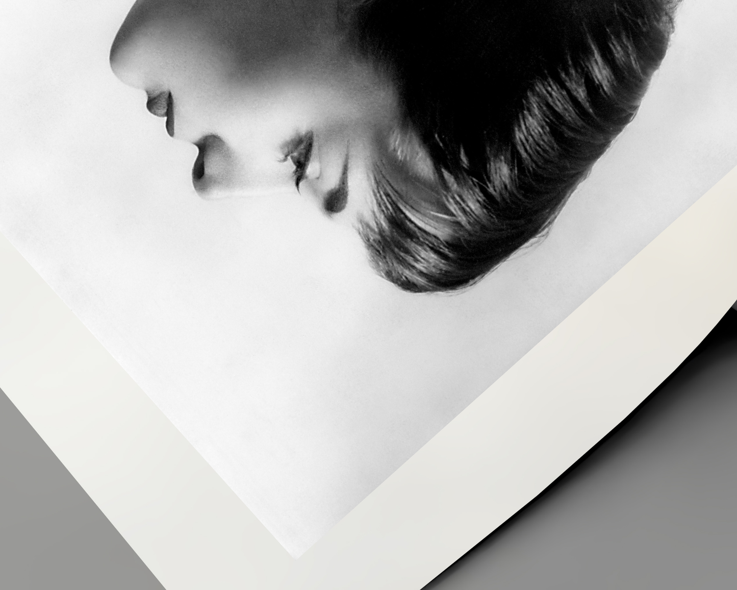 Audrey Hepburn Stunning Profile Portrait
