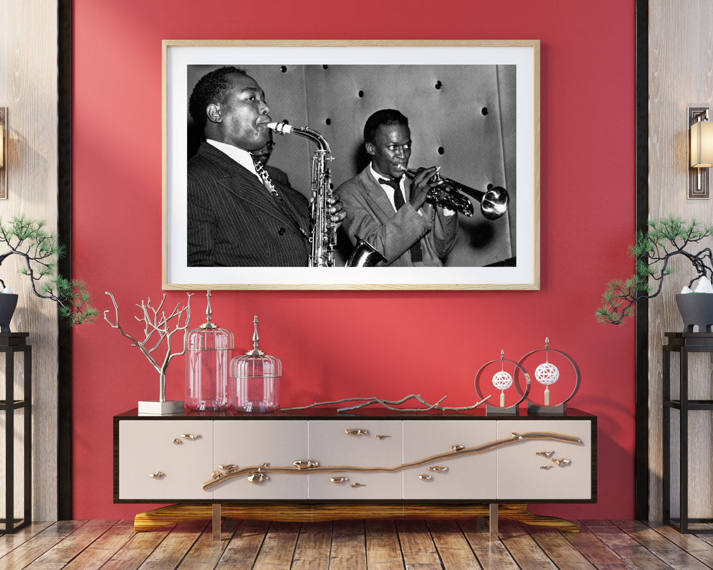 Charlie Parker Playing Saxophone