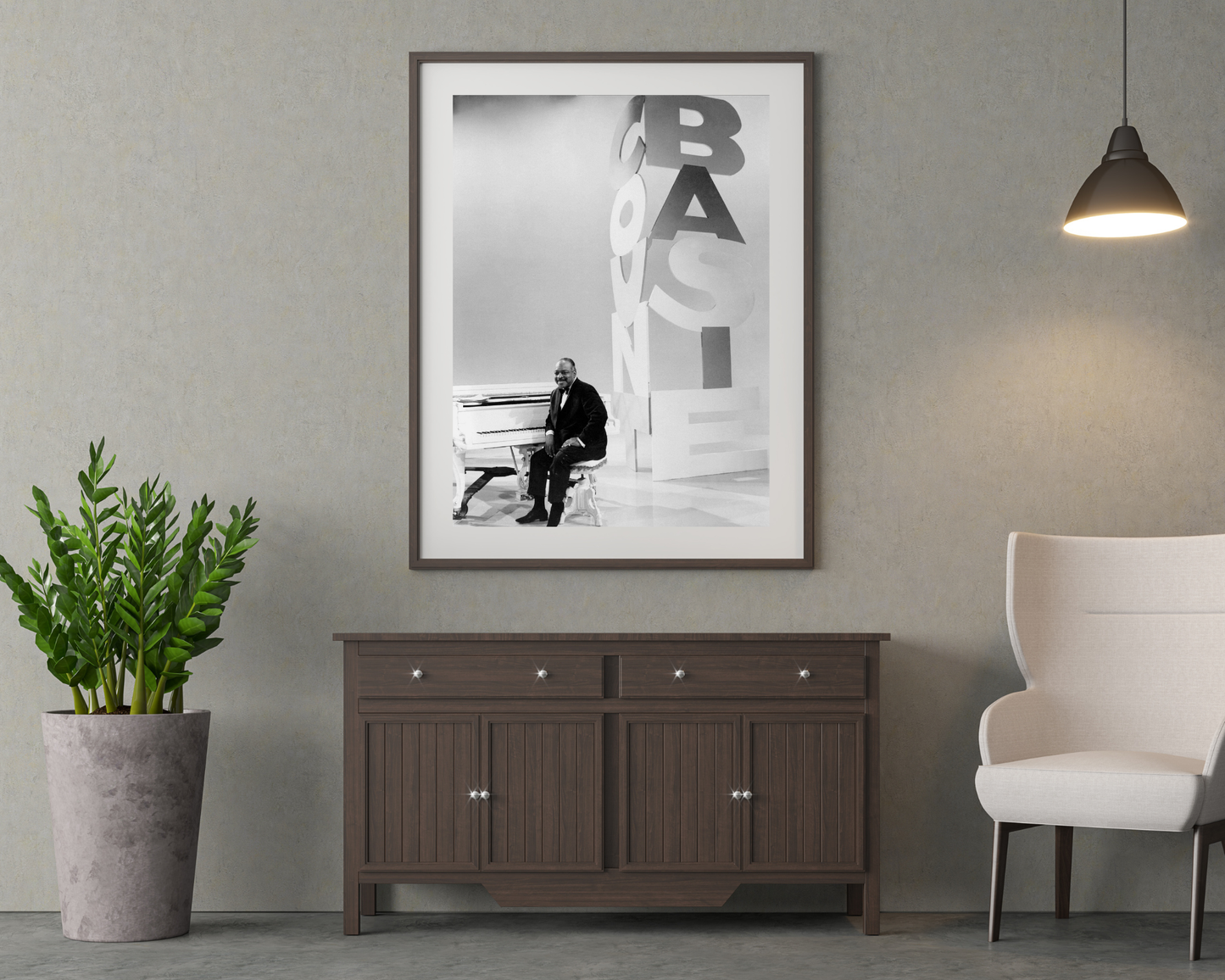 Johnny Cash joue de l'harmonica