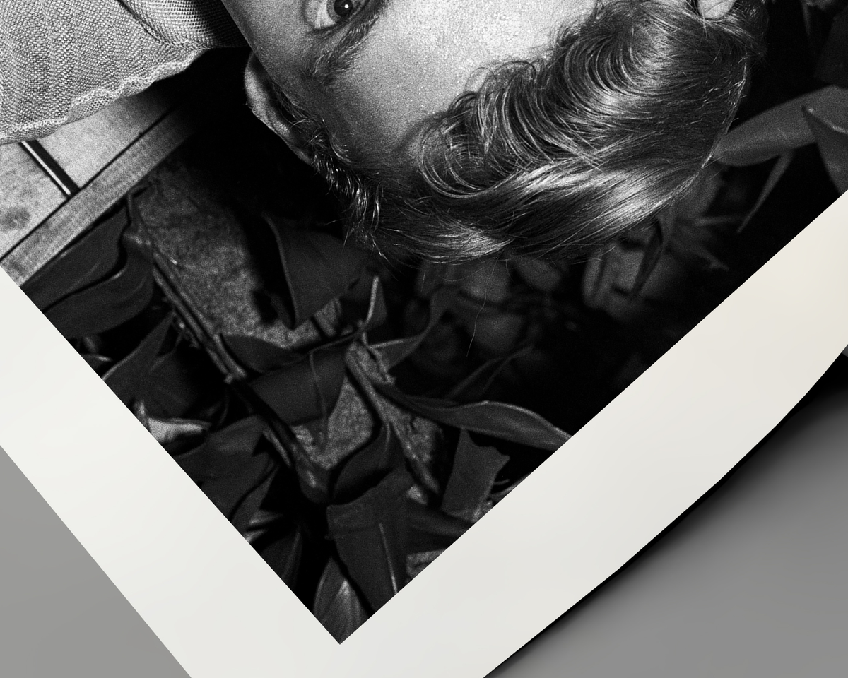 Dennis Hopper Smoking at Villa Capri