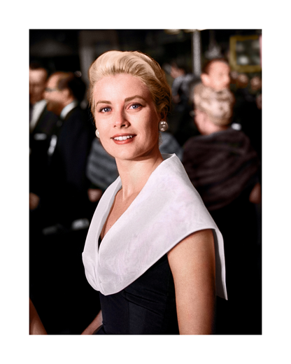 Grace Kelly at the Premiere of Rear Window