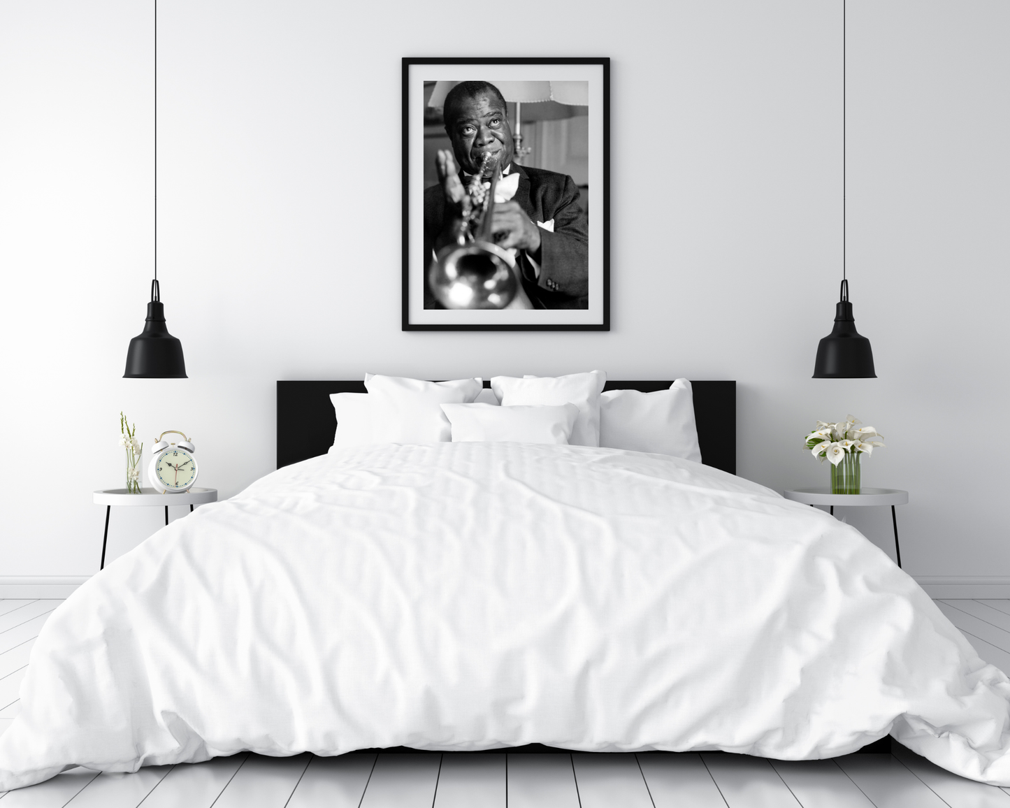 Johnny Cash joue de l'harmonica