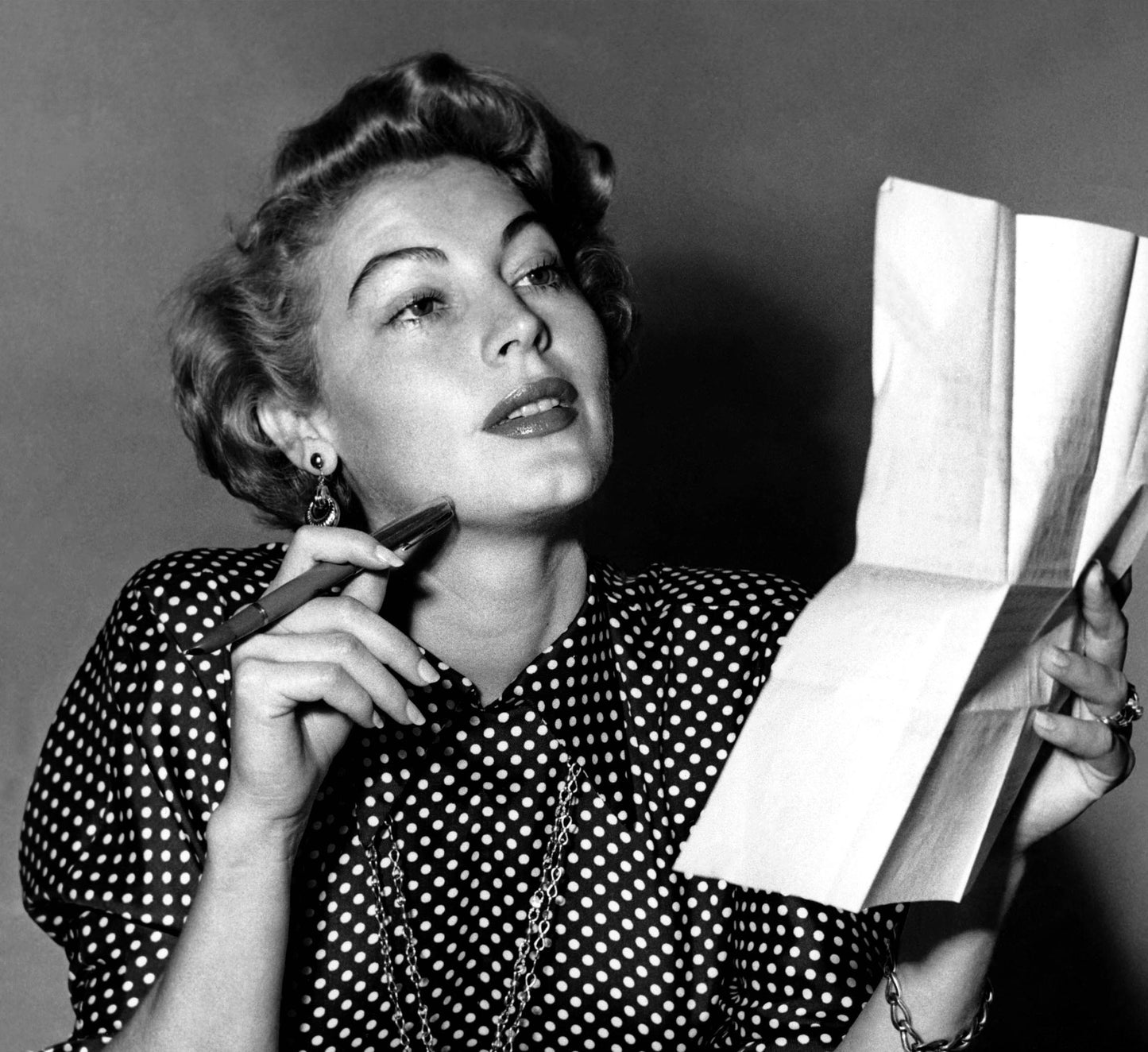 Rita Hayworth à Burbank