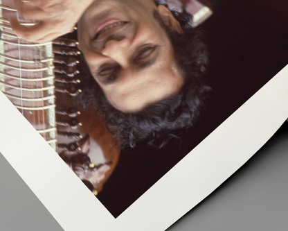 Ravi Shankar Smiling on Stage