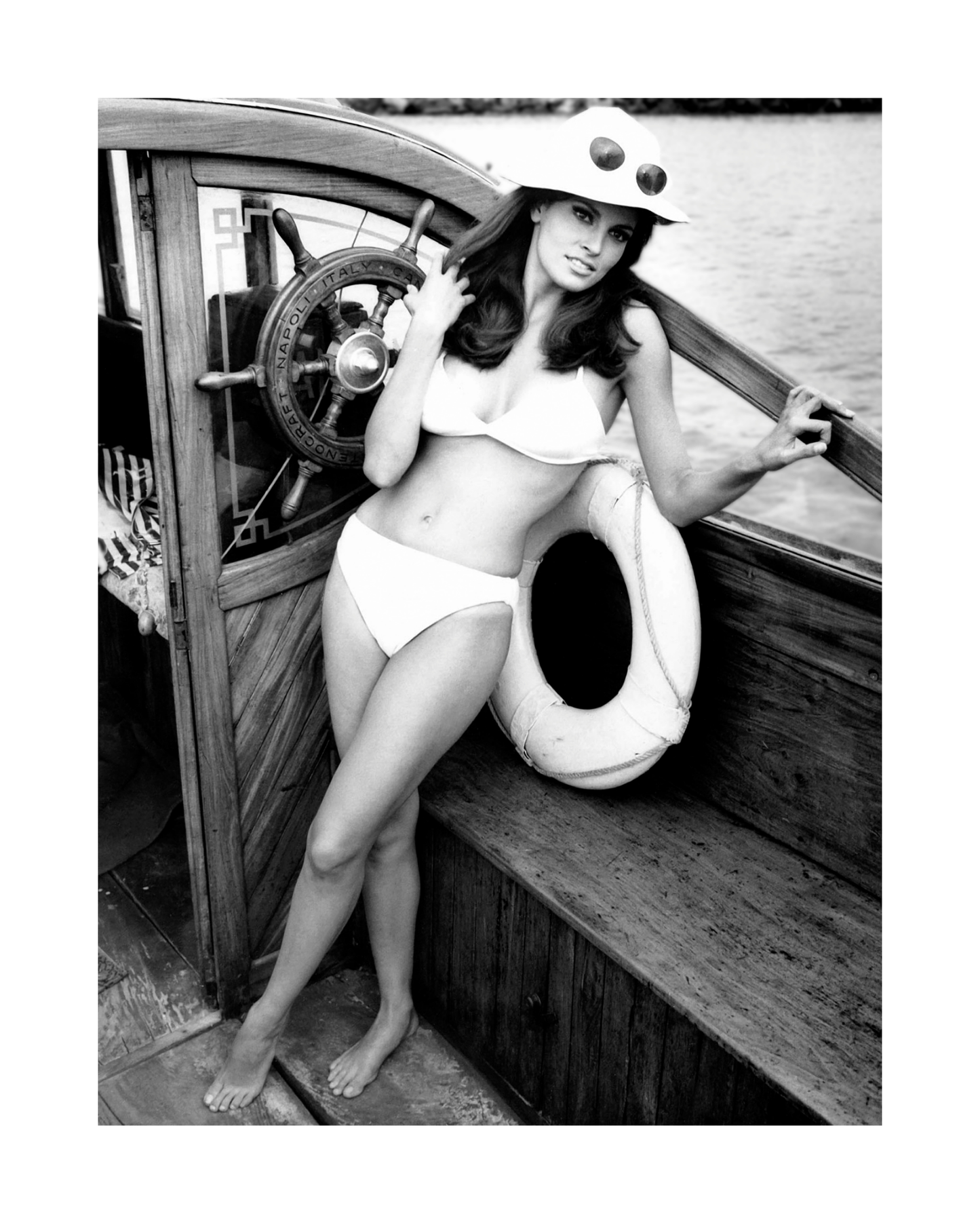 Raquel Welch Bikini on Boat