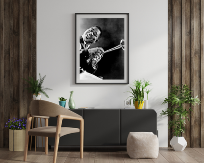 Johnny Cash joue de l'harmonica