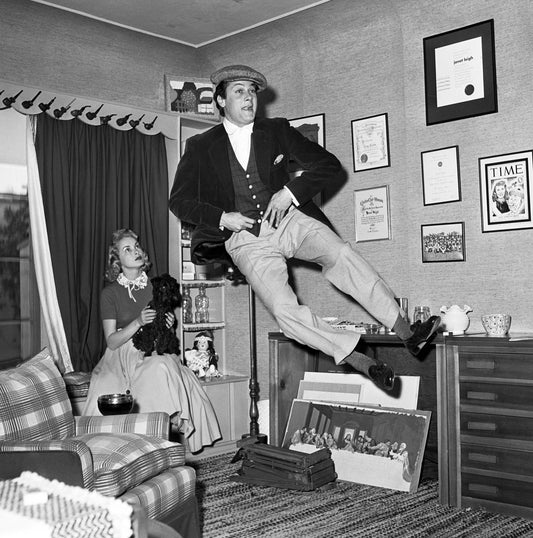 Tony Curtis and Janet Leigh