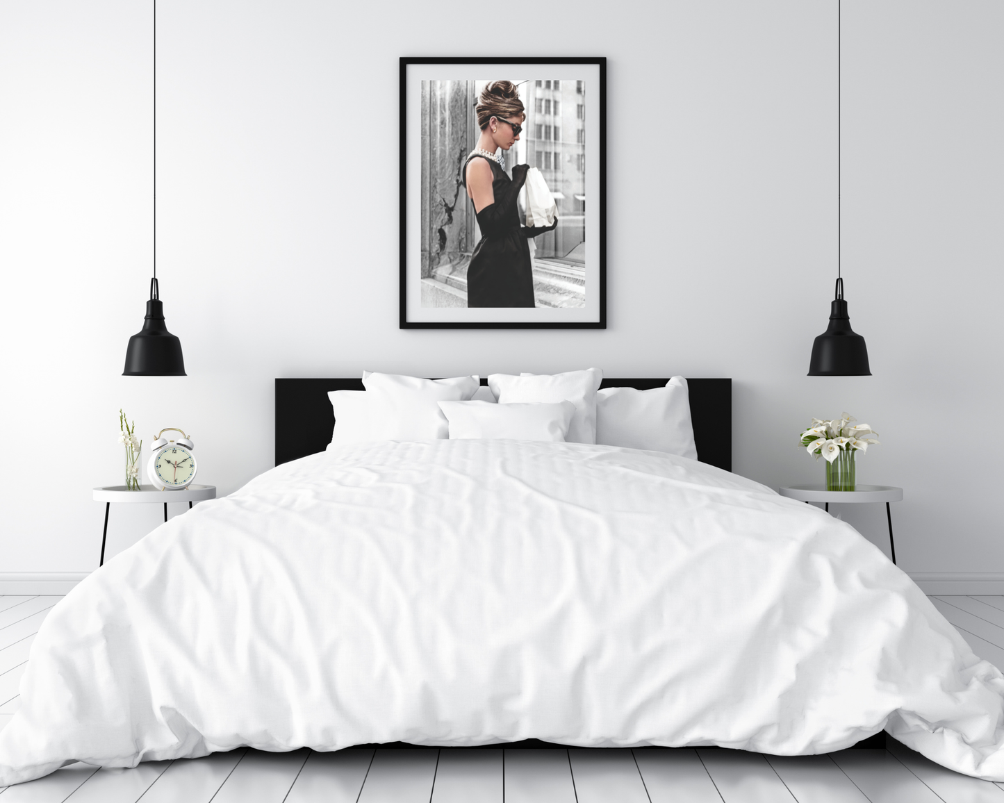 Audrey Hepburn Breakfast at Tiffany's Iconic Shot