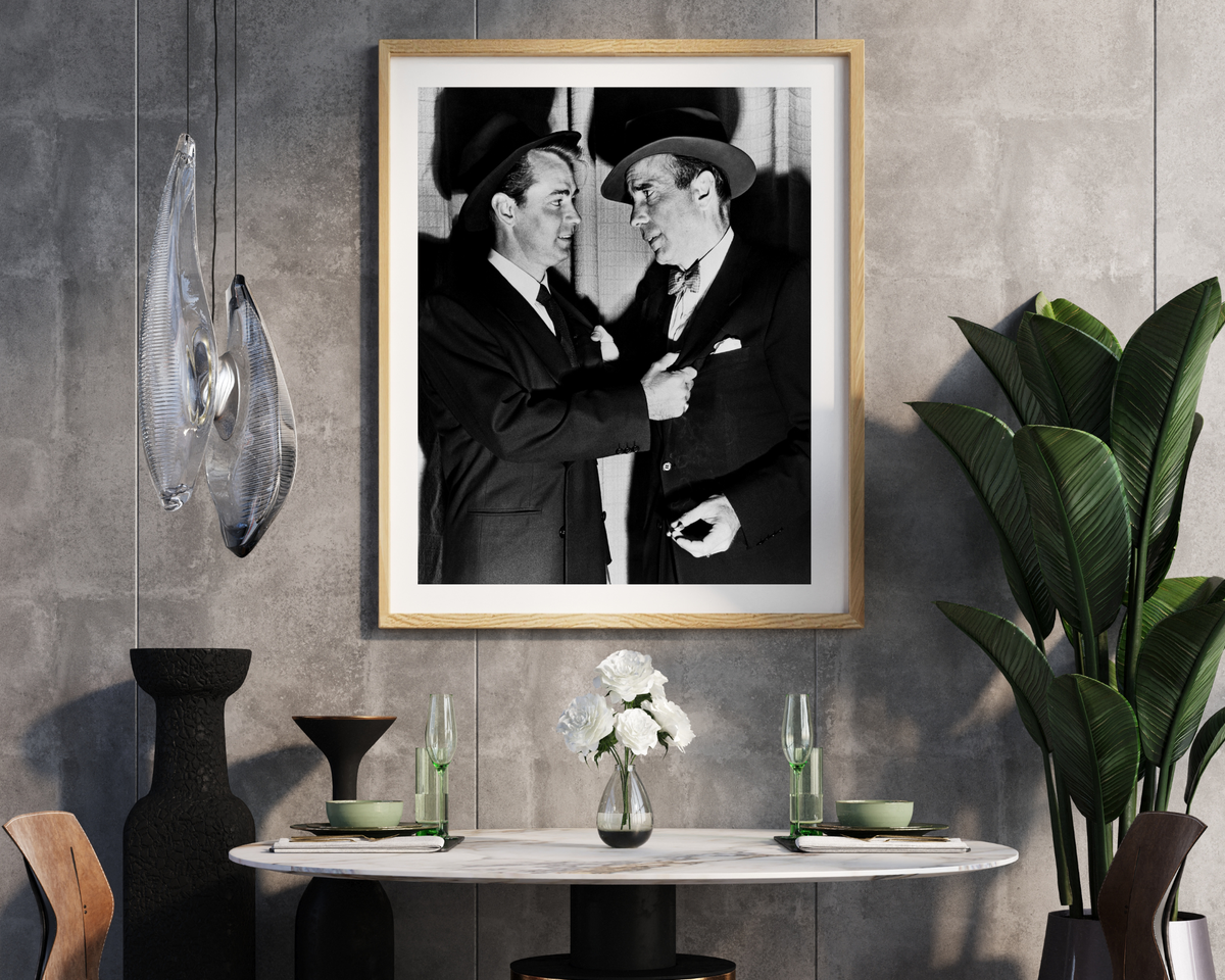 Alan Ladd and Humphrey Bogart