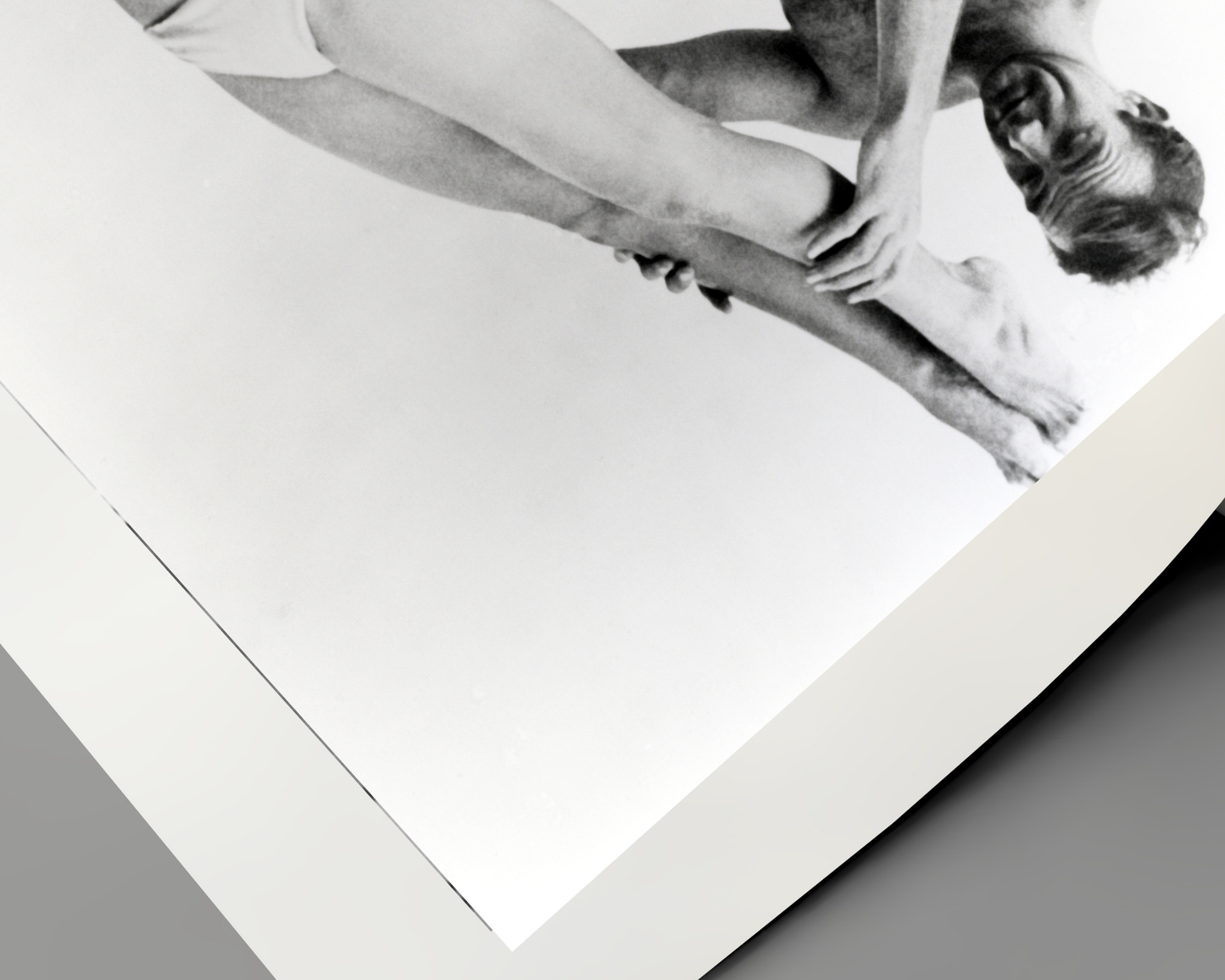 Sean Connery: Beach Handstand