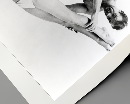 Sean Connery: Beach Handstand