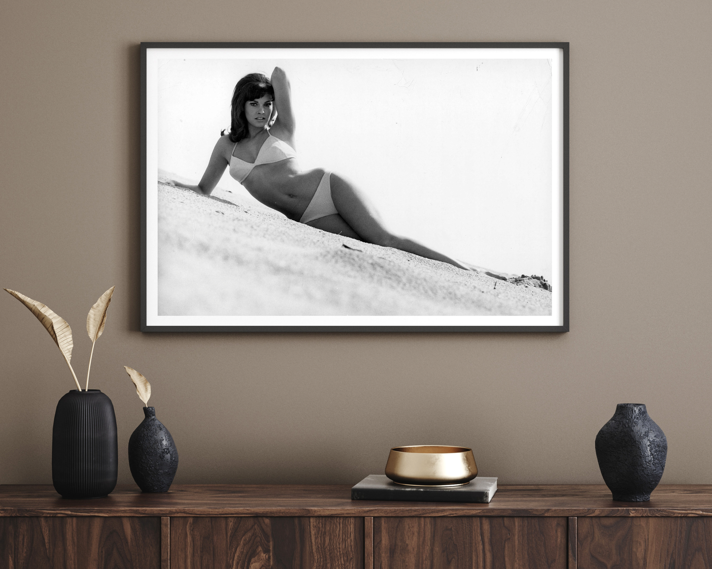 Raquel Welch Sunbathing