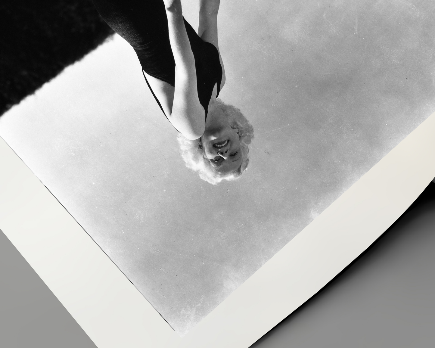 Jean Harlow Smiling at the Pool