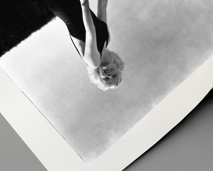 Jean Harlow Smiling at the Pool