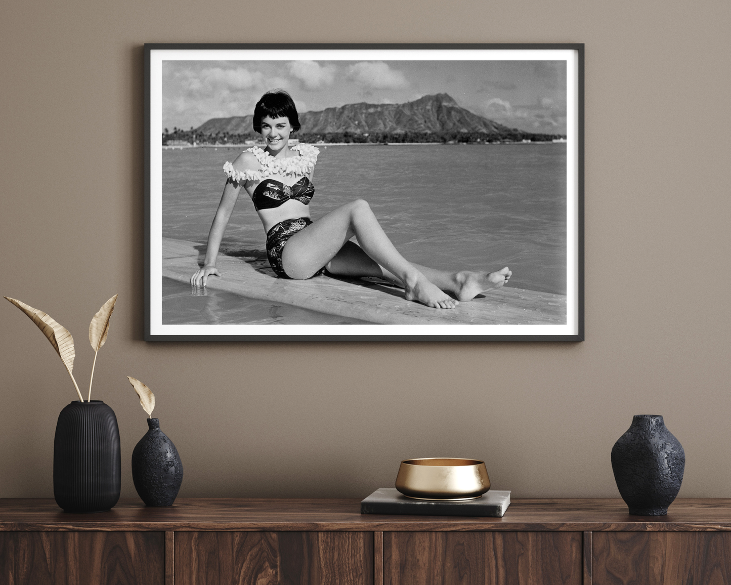 Natalie Wood: Bikini and Lei