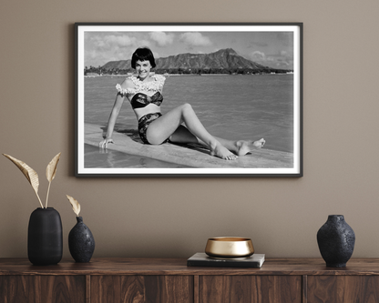 Natalie Wood: Bikini and Lei