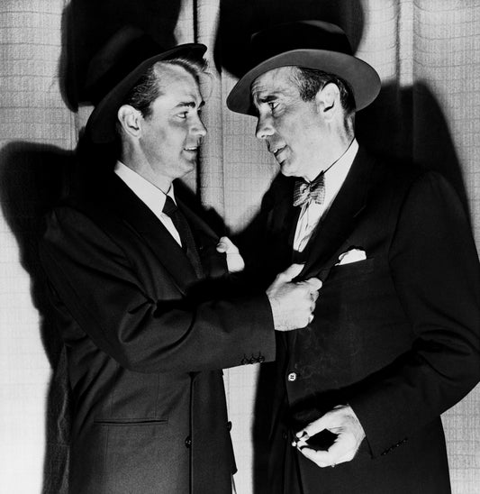 Alan Ladd and Humphrey Bogart