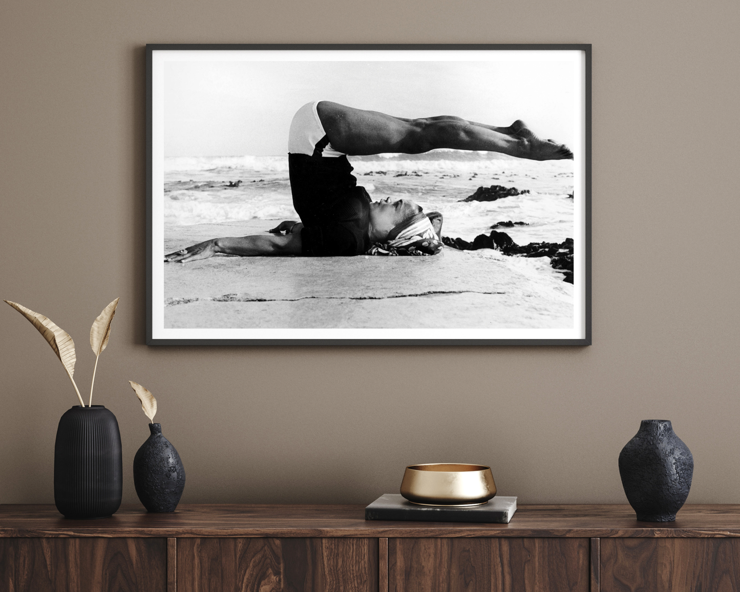 Eartha Kitt: Beach Yoga