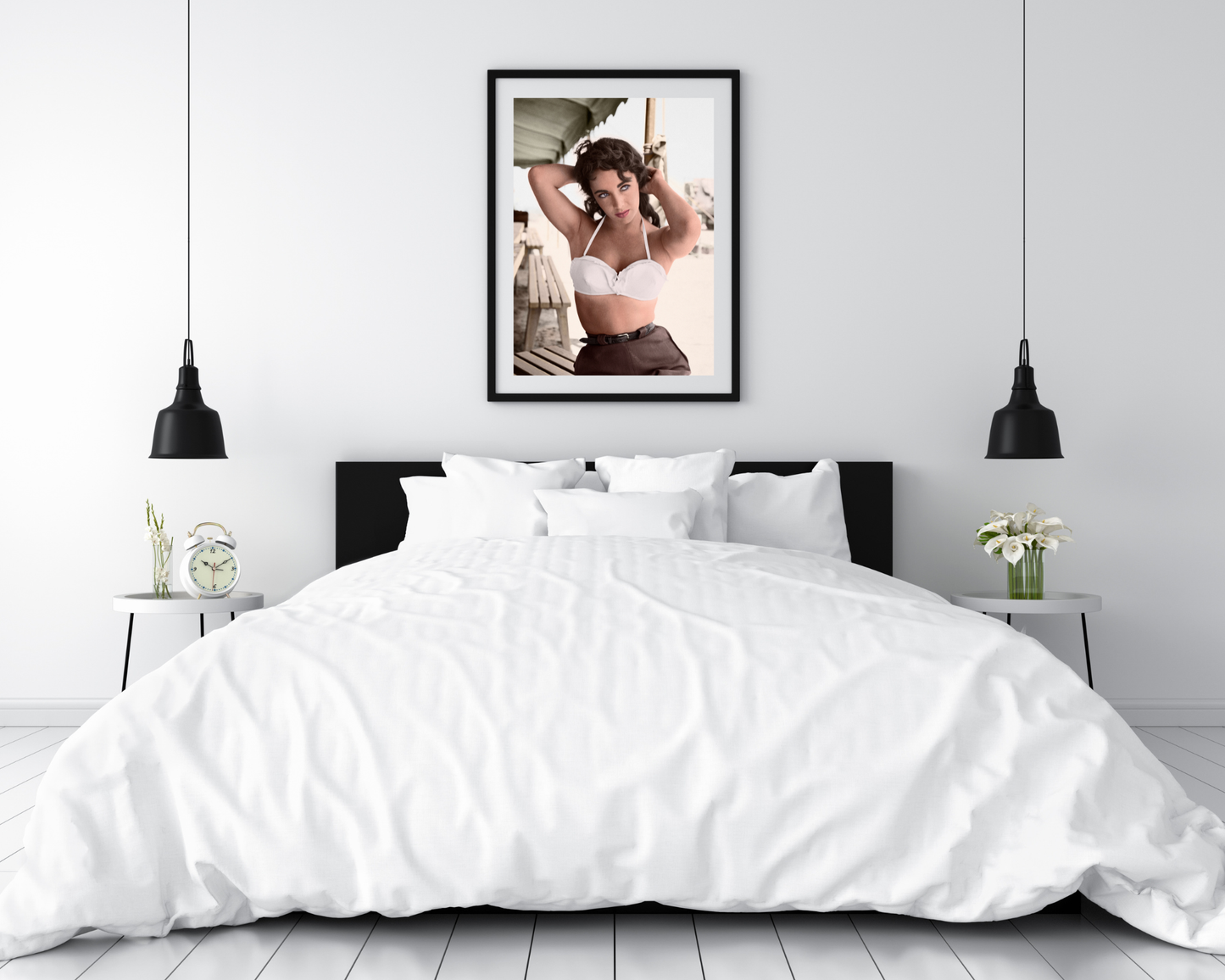 Elizabeth Taylor dans le rôle de Leslie Benedict
