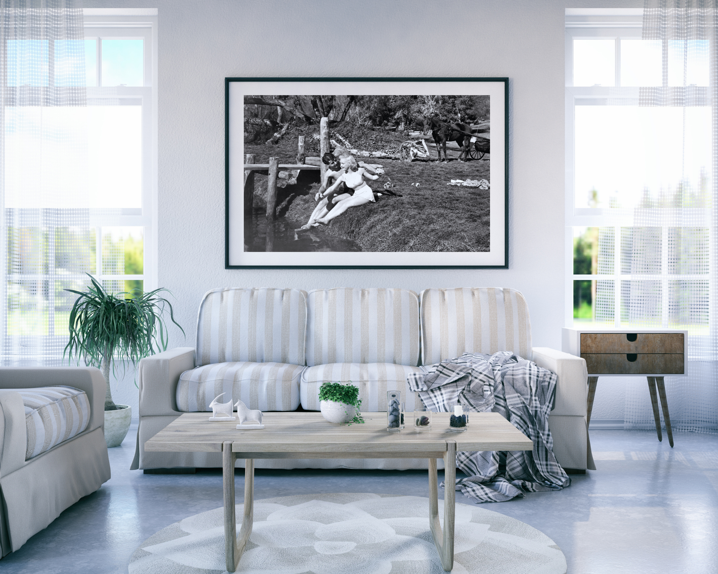 Home in Indiana Water Scene