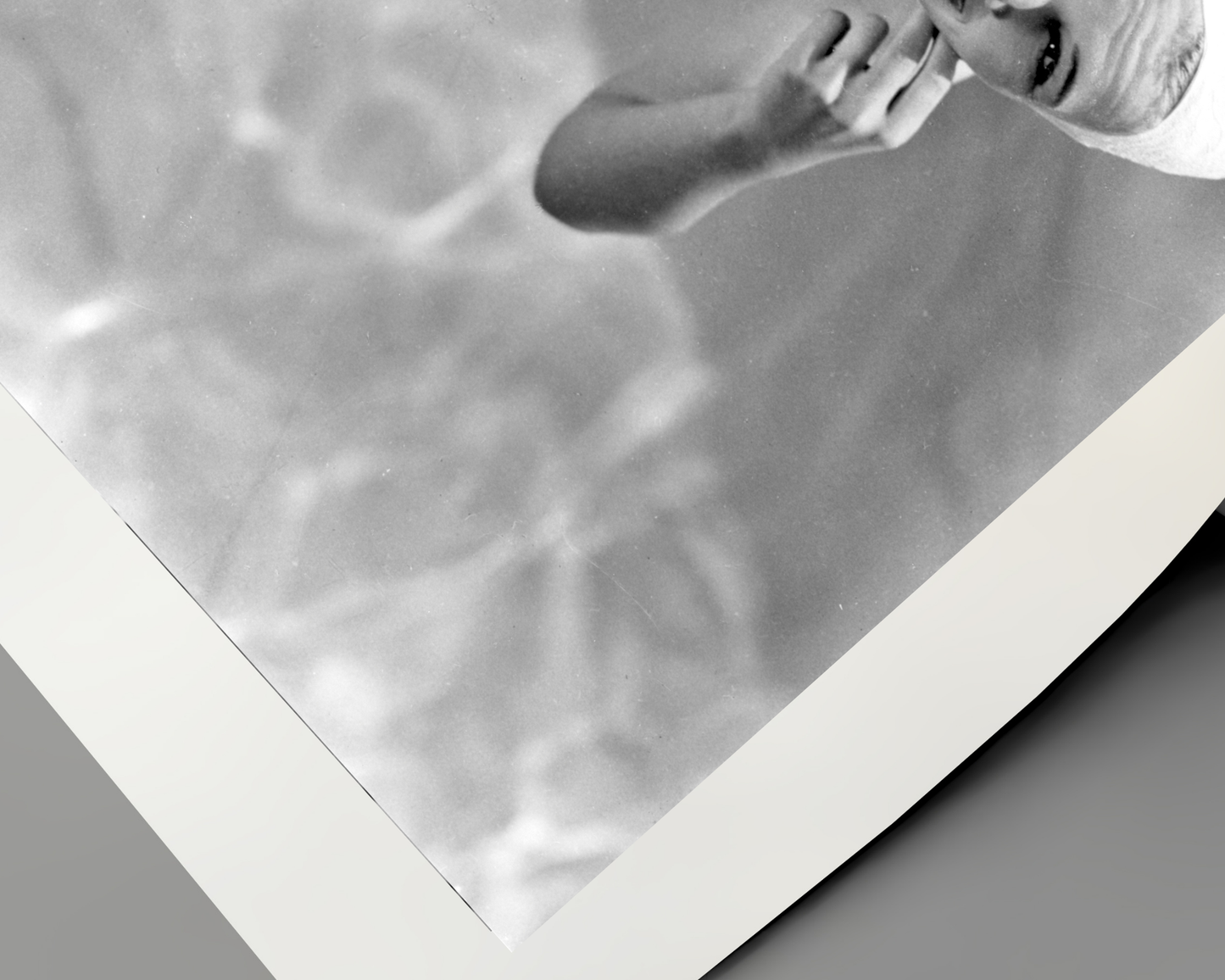 Carole Landis Posed on Diving Board