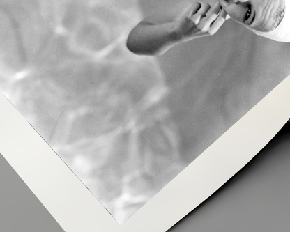 Carole Landis Posed on Diving Board