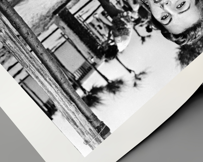 Sophia Loren with Beach Ball