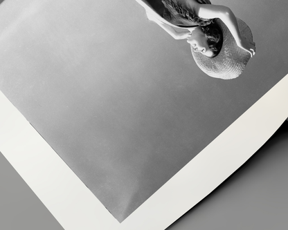 Rita Hayworth on the Shore