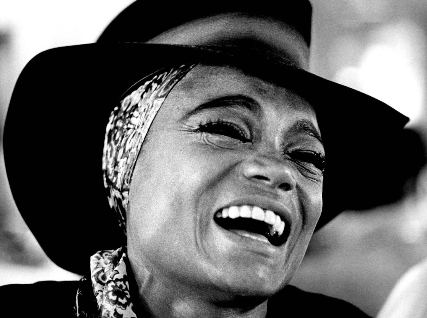 Eartha Kitt Laughing