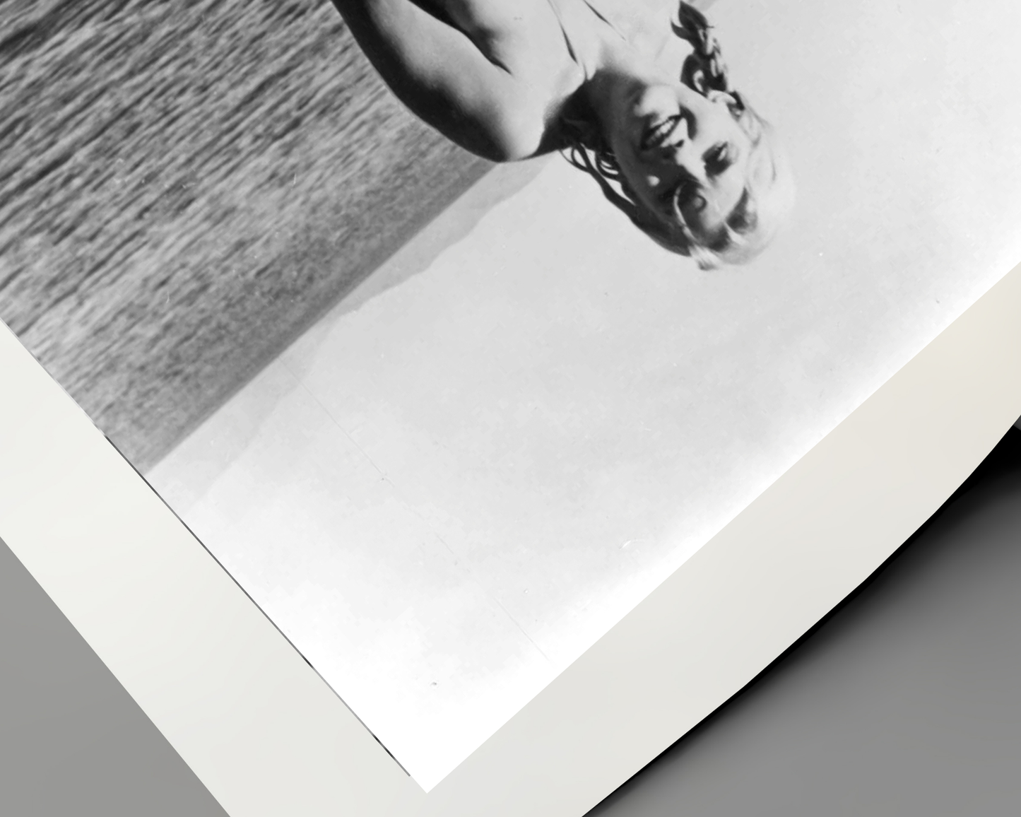 Marilyn Monroe at the Beach
