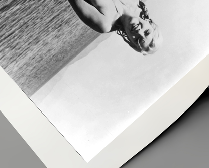 Marilyn Monroe at the Beach