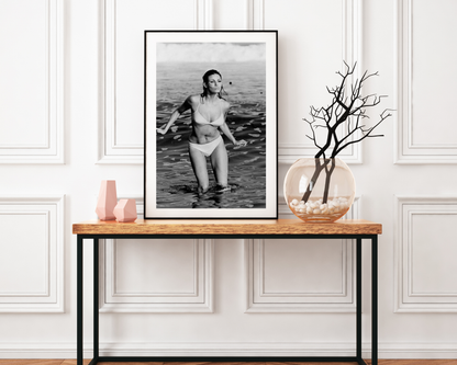 Raquel Welch Running in Bikini