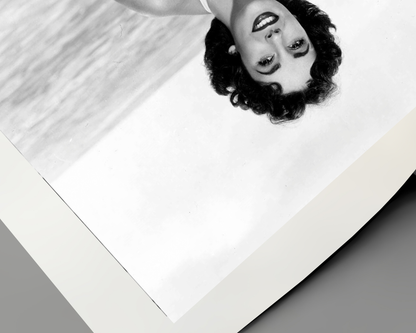Elizabeth Taylor with Beach Ball