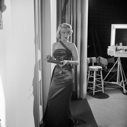 Marilyn Monroe am Set von „Wie angelt man sich einen Millionär?“