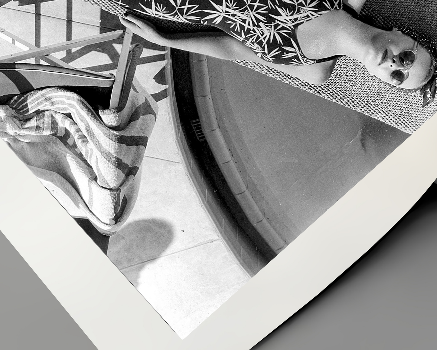 Bette Davis on Diving Board