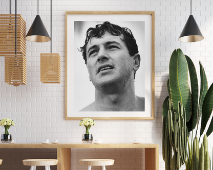 Rock Hudson After a Swim